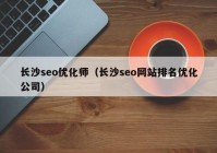 长沙seo优化师（长沙seo网站排名优化公司）